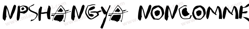 NPshangya Noncommercial Regula字体转换